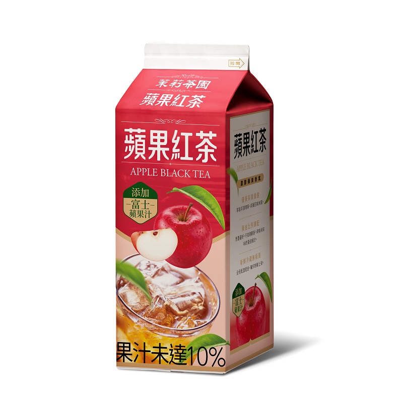 光泉茉莉茶園-蘋果紅茶600ml, , large