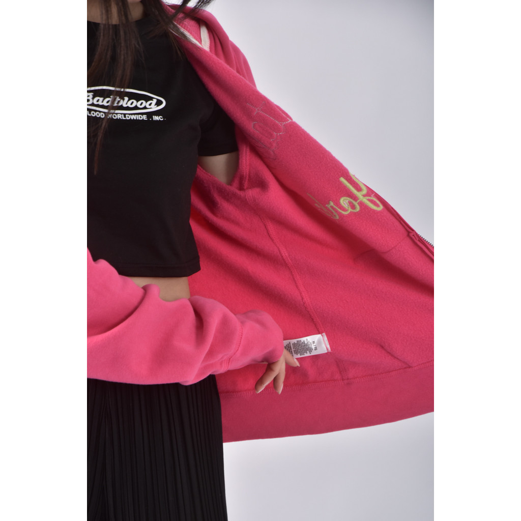 (XL) aeropostale棉質連帽粉色外套二手衣, , large