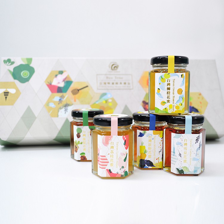[蜜蜂故事館] Bee Ture台灣蜂蜜經典禮盒, , large