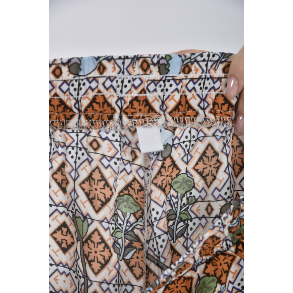 (M) f ailisi高腰圖案橘色長褲二手衣, , large