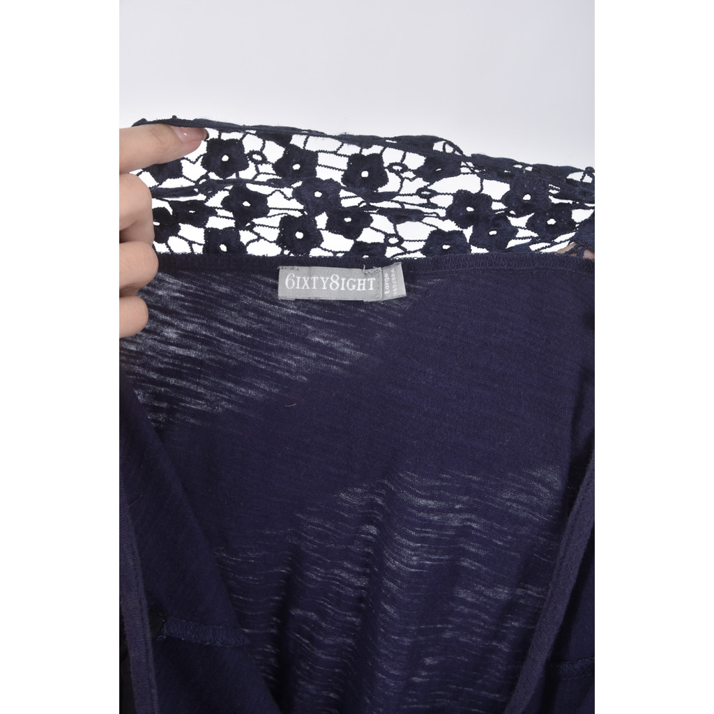 (XL) 6ixty8ight高腰藍色連身裝二手衣, , large