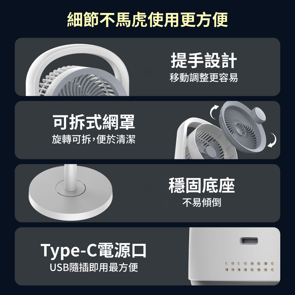 Circulation fan, , large