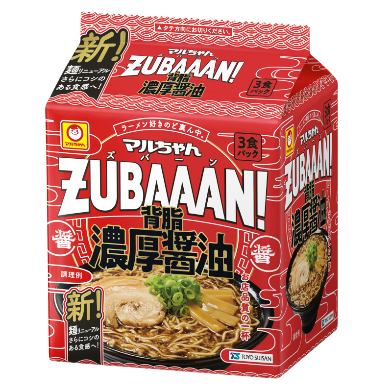 東洋水產背脂濃厚醬油風味拉麵3入, , large