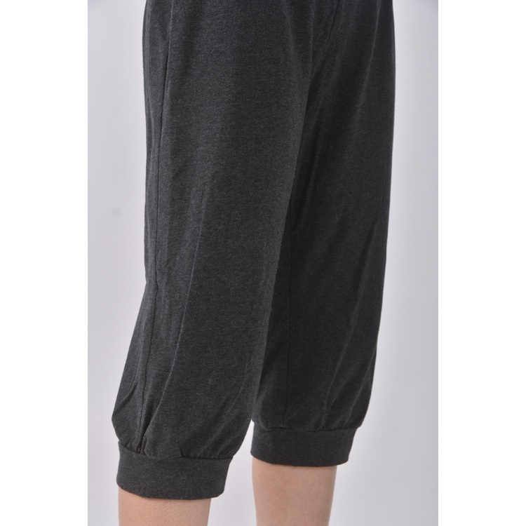 (M) decathlon高腰棉質跳色灰色長褲二手衣, , large