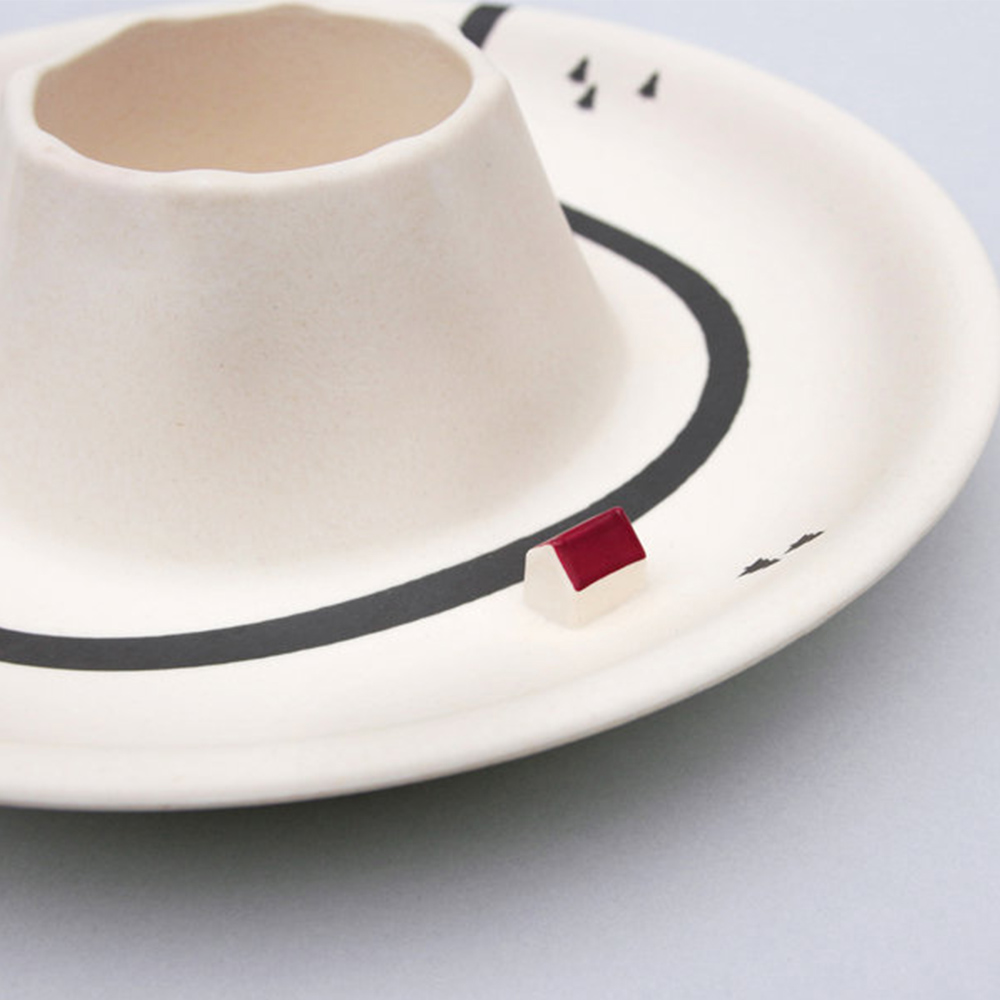 VOLCANO DIP BOWL