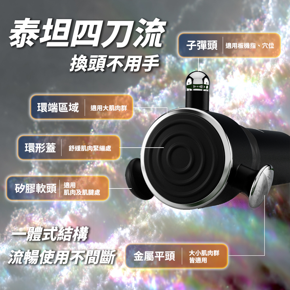 【YOULISN優力神】泰坦 神射手防震高頻槍 Y900｜筋膜放鬆 肩頸舒緩 手持按摩器, , large