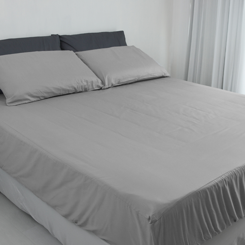 100% cotton mattress cover and pillowcase set, , large