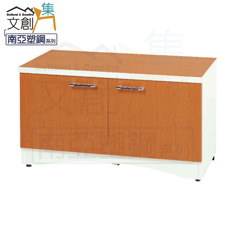 【文創集】奈米 環保2.7尺南亞塑鋼二門座鞋櫃(客約商品)