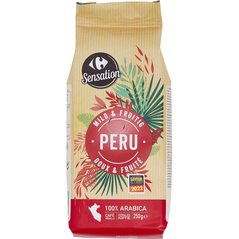 C- Peru ground coffee 250g, , large