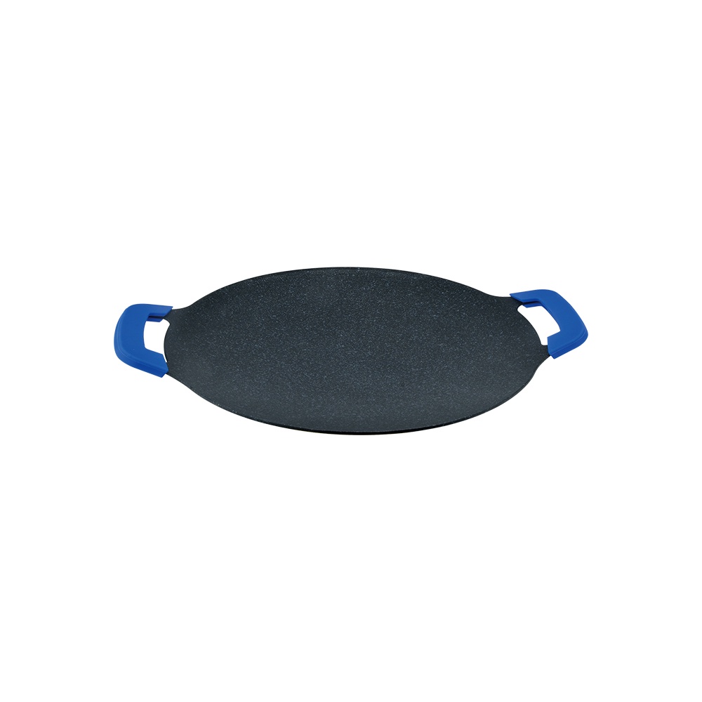 Miyaco 米雅可 礦岩鑄造不沾烤盤韓式烤肉盤IH 38cm-Leidea樂德兒