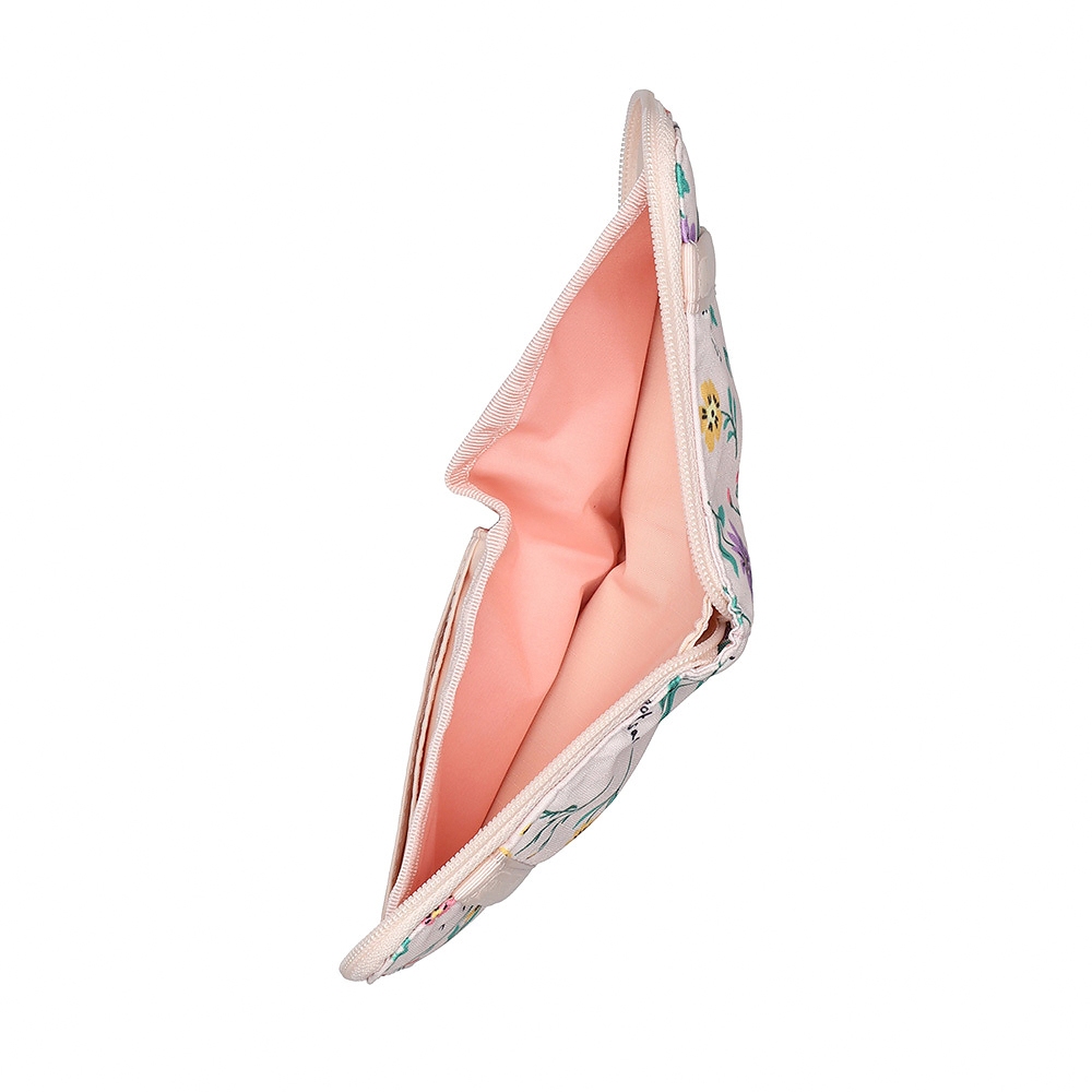 Lesportsac Compact Zip Wallet 簡約拉鍊短夾/ 輕舞野花, , large