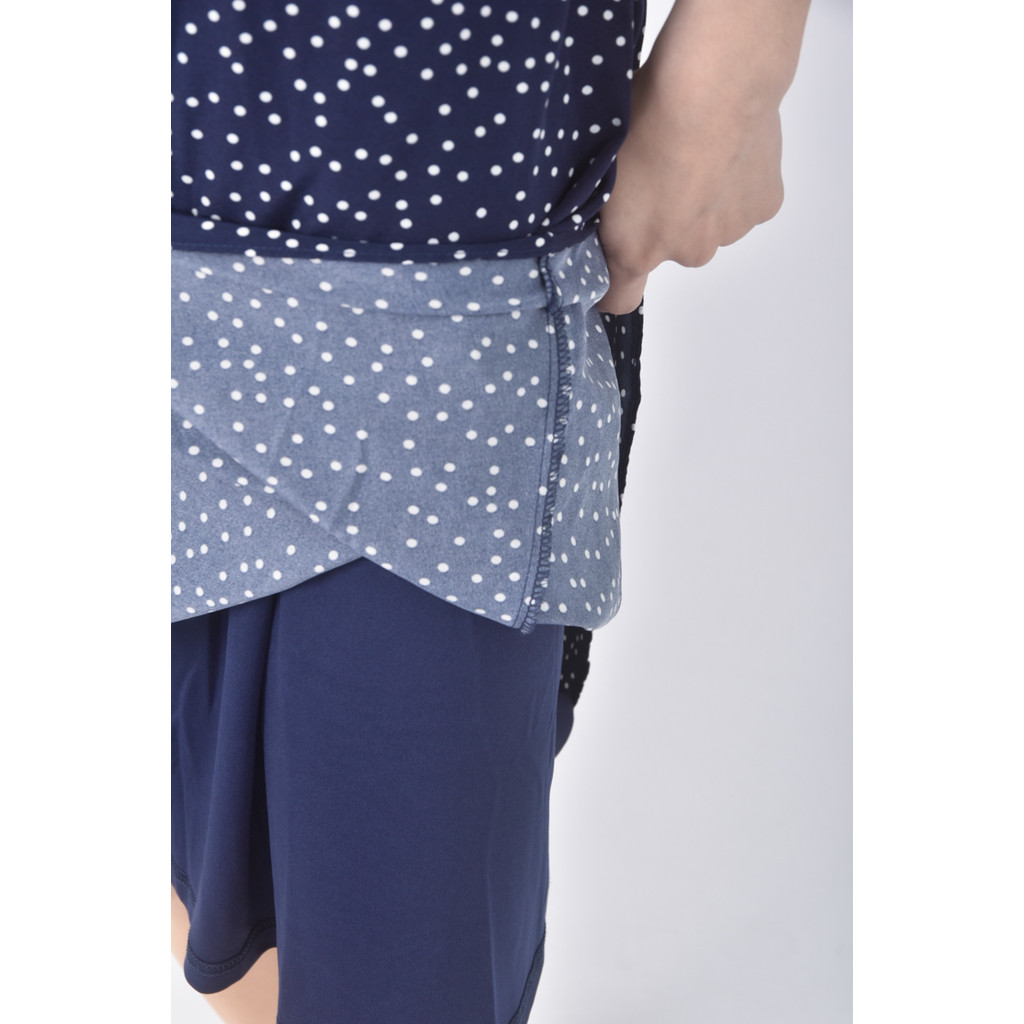 (M) ob style質感hello kitty藍色洋裝二手衣, , large