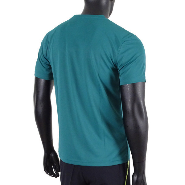 Asics 男女 短袖 T恤 運動 透氣 吸濕 快乾 抗UV 台灣製 延續 綠 [K31415-82], , large