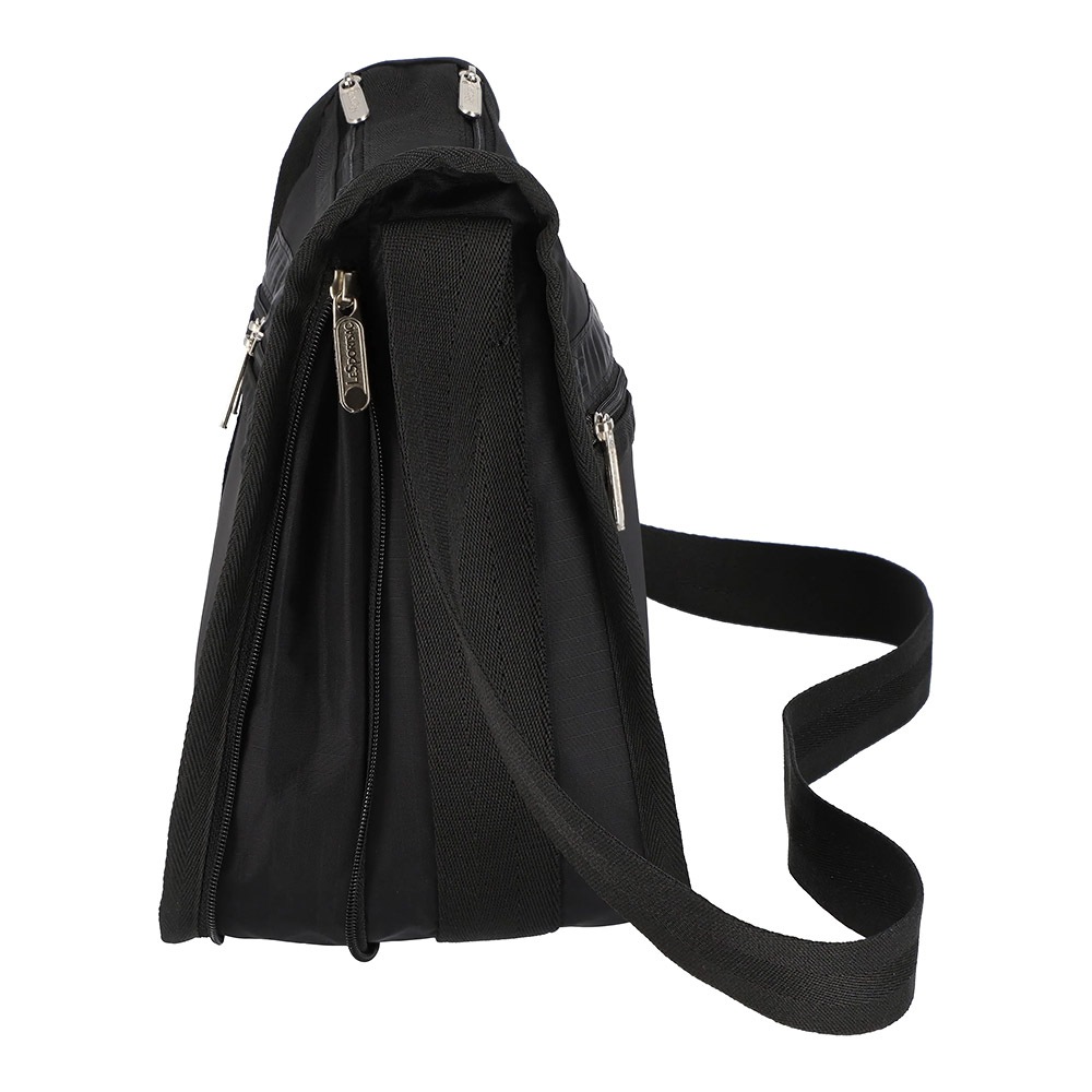 |快速出貨|Lesportsac DELUXE EVERYDAY BAG 日常百搭斜背包 送禮推薦-神秘黑, , large
