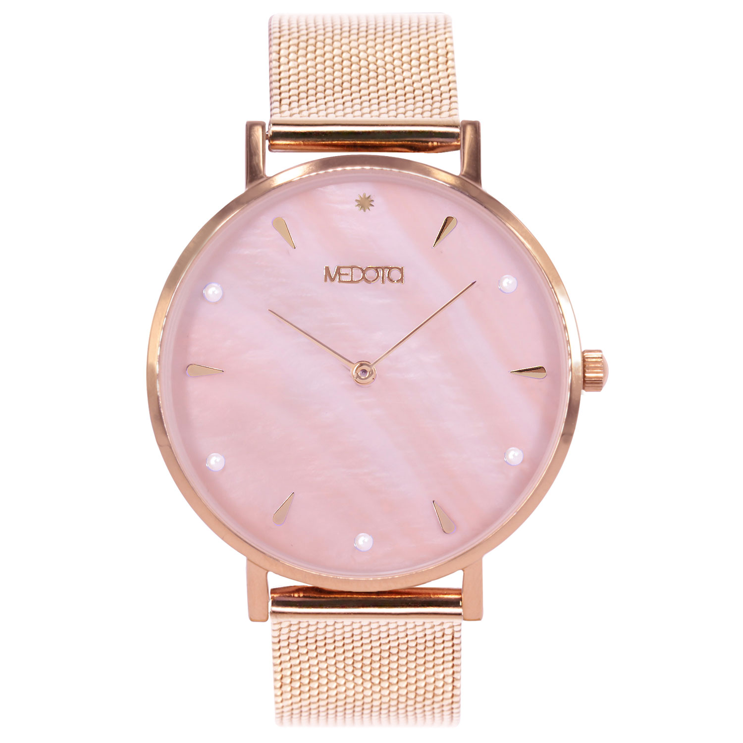 [MEDOTA] THETIS collection minimalist shell ladies watch-RoseGold / SE-8503, , large