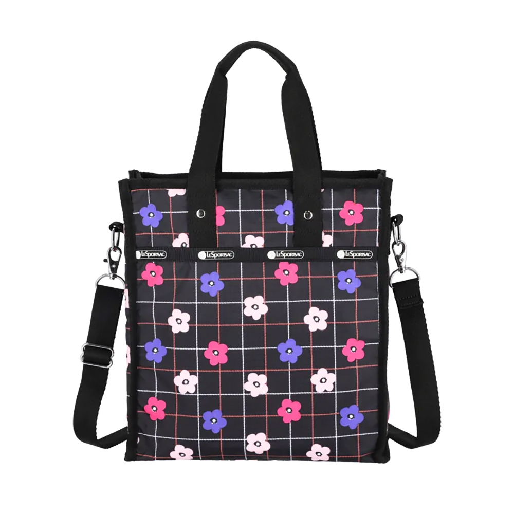 Lesportsac Medium N/S Tote 中型直式托特包/ 花格棋盤, , large