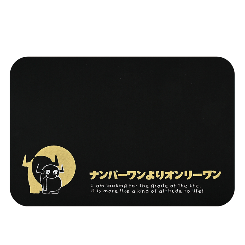 【Monster】 Soft Diatomaceous Earth Absorbent Mat (66x44cm) – Golden Attitude Little Monster, , large