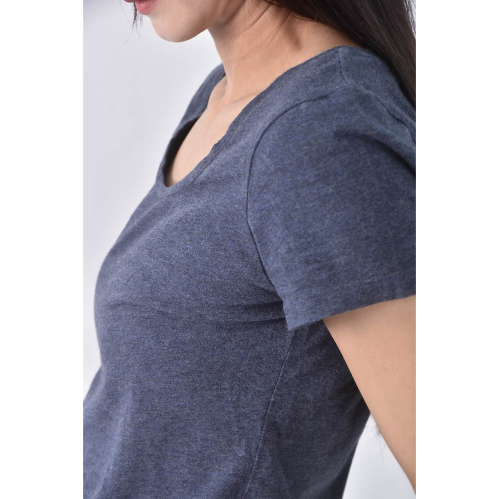 (S) net素面藍色短袖上衣二手衣, , large