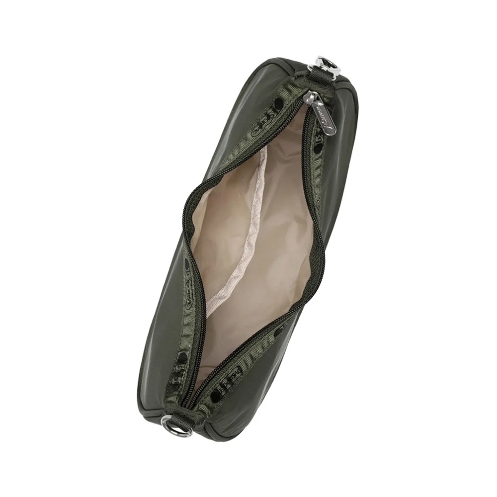 |快速出貨|Lesportsac SM Conv Hobo 手提肩背兩用側背包月亮包/ 橄欖綠, , large