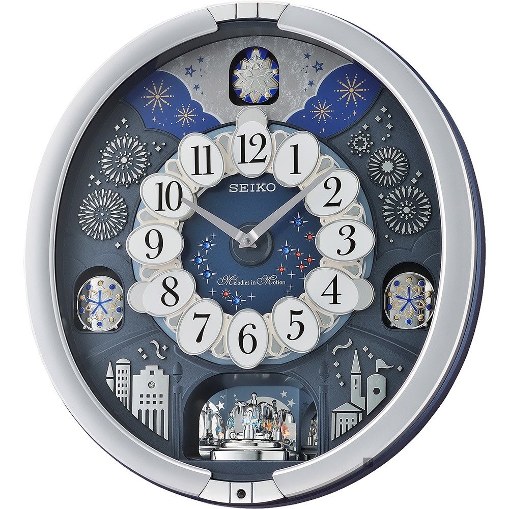 SEIKO 精工 皇室慶典音樂掛鐘 QXM379S, , large