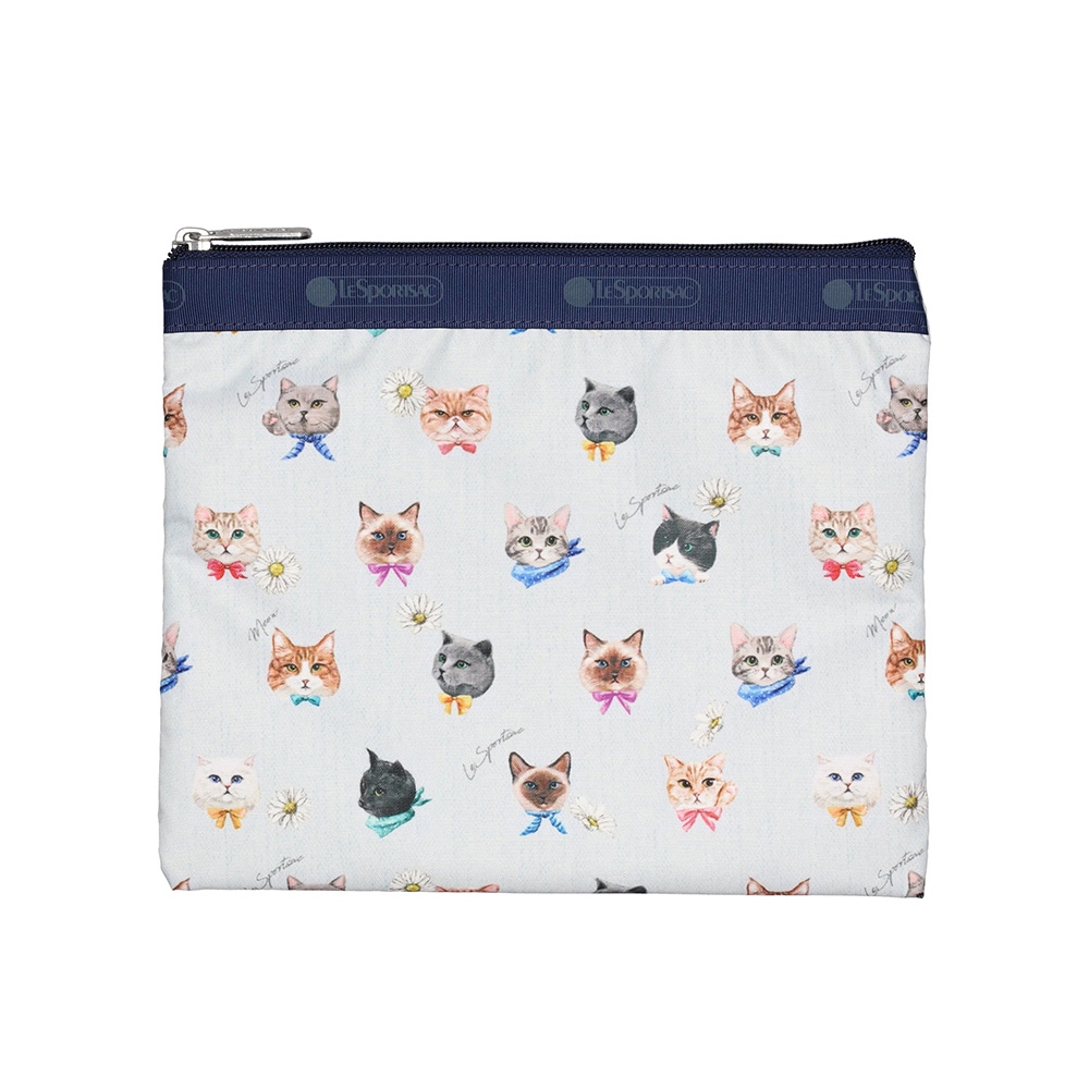 |快速出貨|Lesportsac Deluxe Everyday Bag 奢華斜背包 送禮-晴空貓語, , large