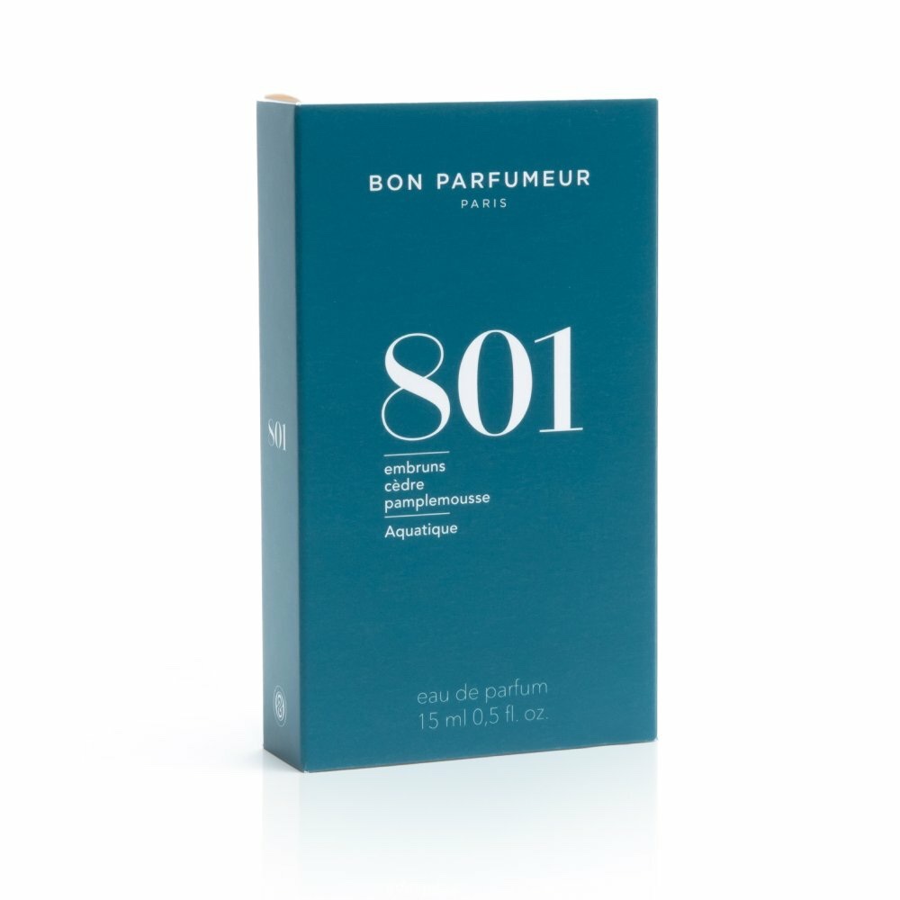 法國Bon Parfumeur｜中性淡香精15ml #801 - 浪花 x 雪松 x 葡萄柚, , large