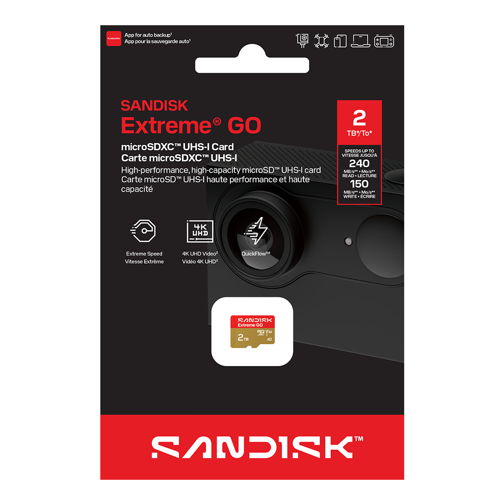 SanDisk microSD card, , large