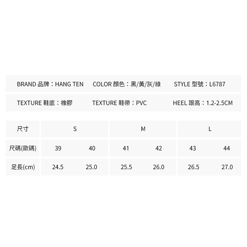 HANG TEN 環保夾腳拖鞋 男鞋 人字拖 旅遊 休閒 逛街 簡約 時尚 Q彈 無異味 耐磨 防滑 黑 黃 灰 綠, , large