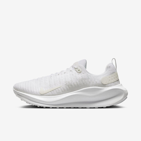 Nike ReactX Infinity Run 4 男 慢跑鞋 路跑 訓練 緩震 耐磨 全白 [DR2665-103], , large