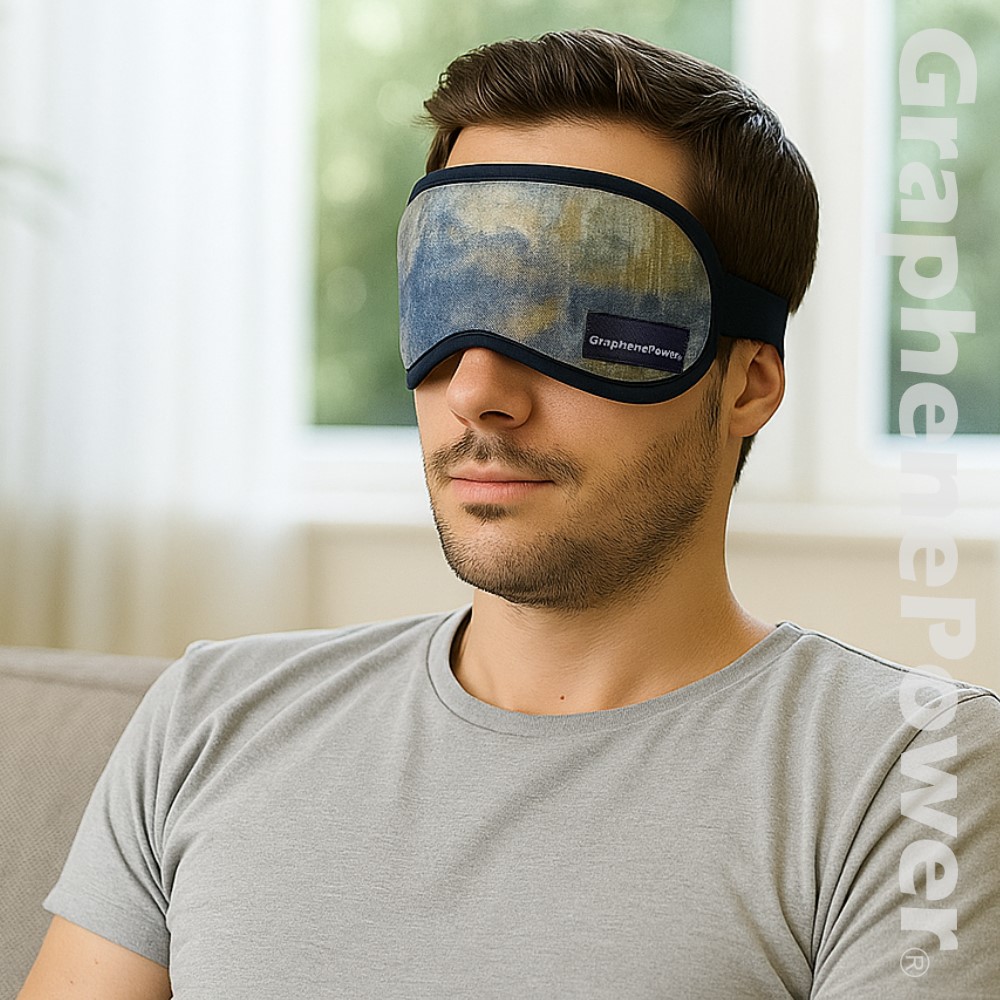 Graphene Terahertz Thermal Circulation Soothing Eye Mask, , large