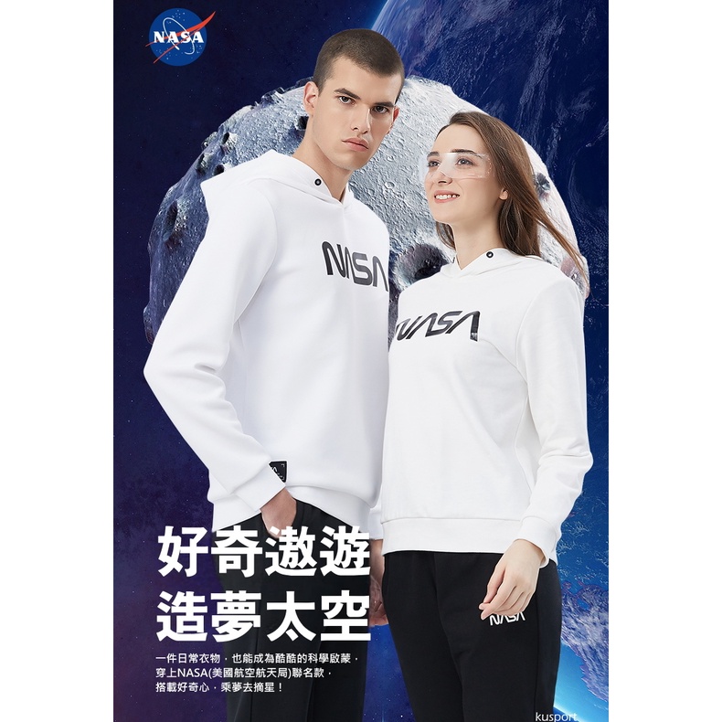 [TECTOP探拓戶外]NASA聯名 女款帽T外套 美國太空總署 限量發行 公司貨 原廠授權 品質有保證 台灣獨家販售 值得收藏, , large