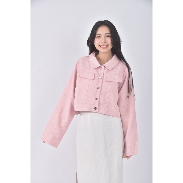 (S) seoul mate質感粉色外套二手衣, , large