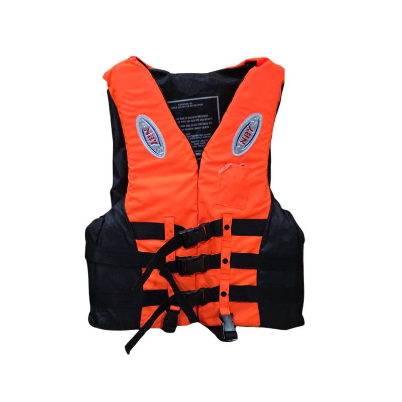 Reflective Life Vest with Whistle XL, , large