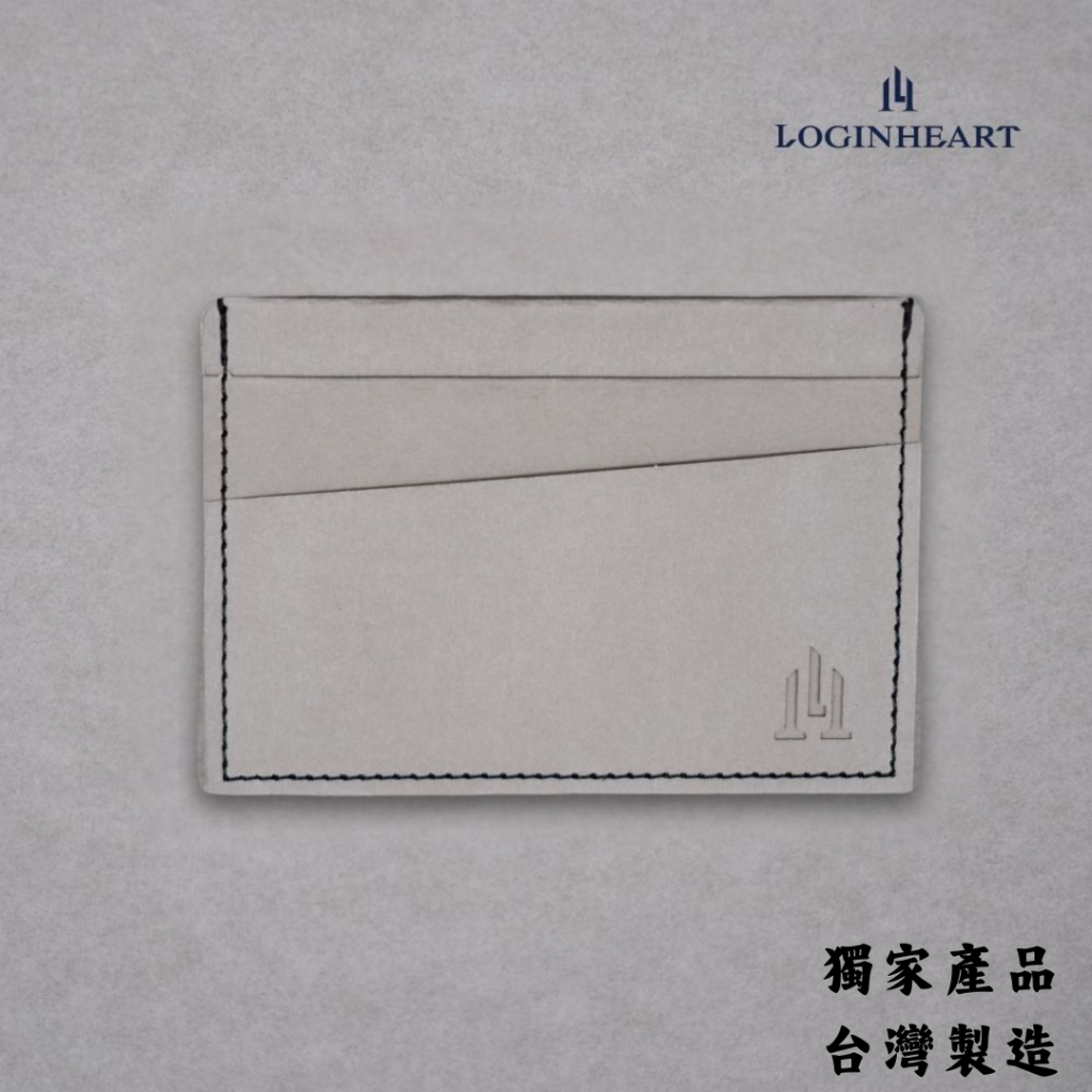 [LOGINHEART]全防護屏蔽感應卡夾 木質冷灰 可客製 5卡層皆受屏蔽 防盜刷 防消磁 台灣製造獨家精品, , large
