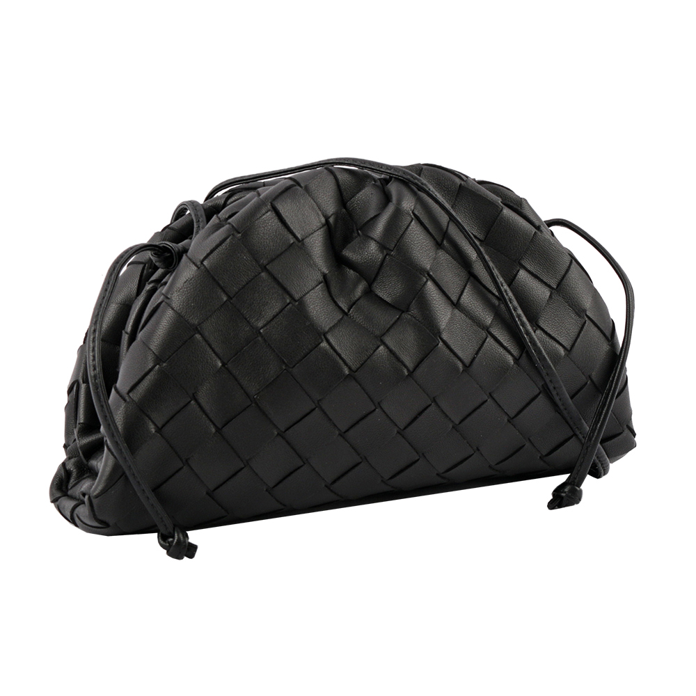 MINI POUCH woven cloud bag, , large