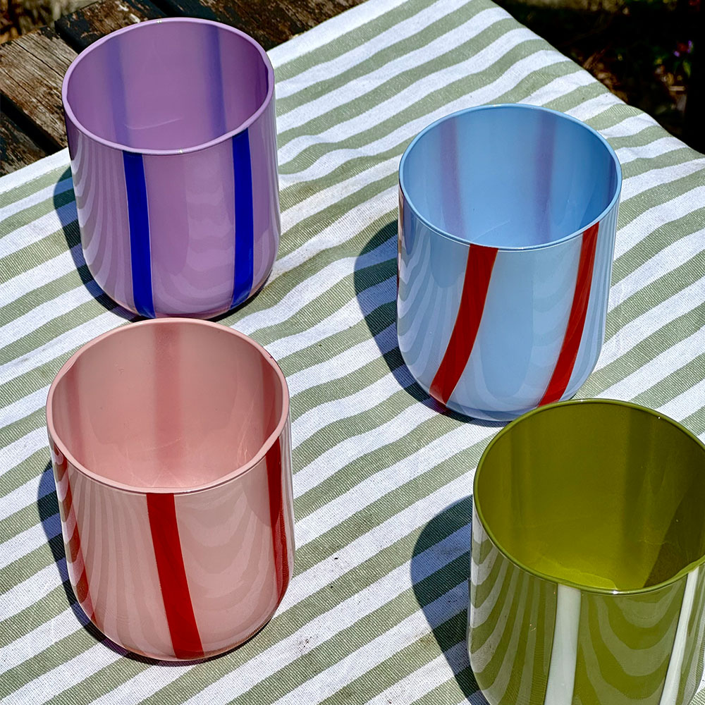 Atina Glassware-blue, , large