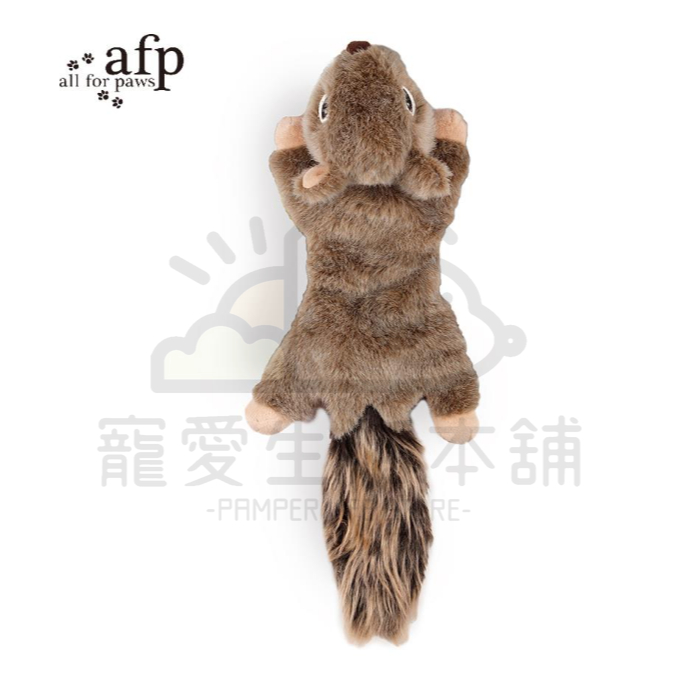 【寵愛生活本舖】AFP寵物絨毛發聲玩具 經典系列－幸福松鼠 狗玩具, , large