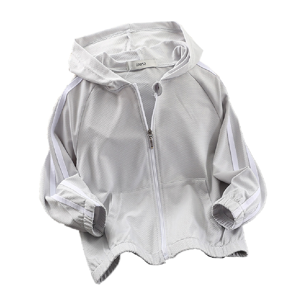 Kids Lightweight Breathable Hooded Jacket