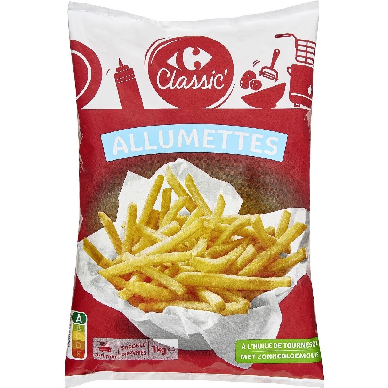 C-Shoestring Fries 1KG, , large