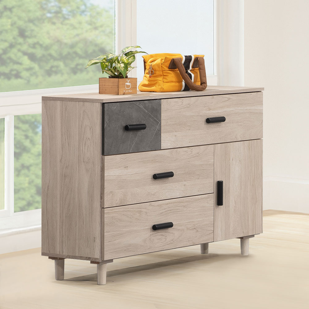 【Homelike】喜家居4尺四抽櫃(2256), , large