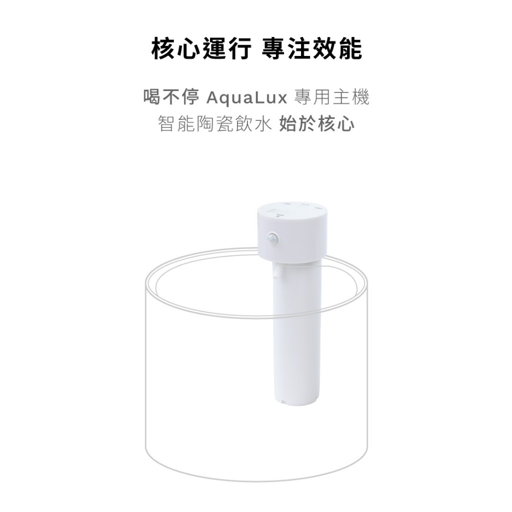 【GC】grantclassic 喝不停 AquaLux 寵物智能陶瓷飲水機 專用主機 一般版 / UV版 保固12個月, , large