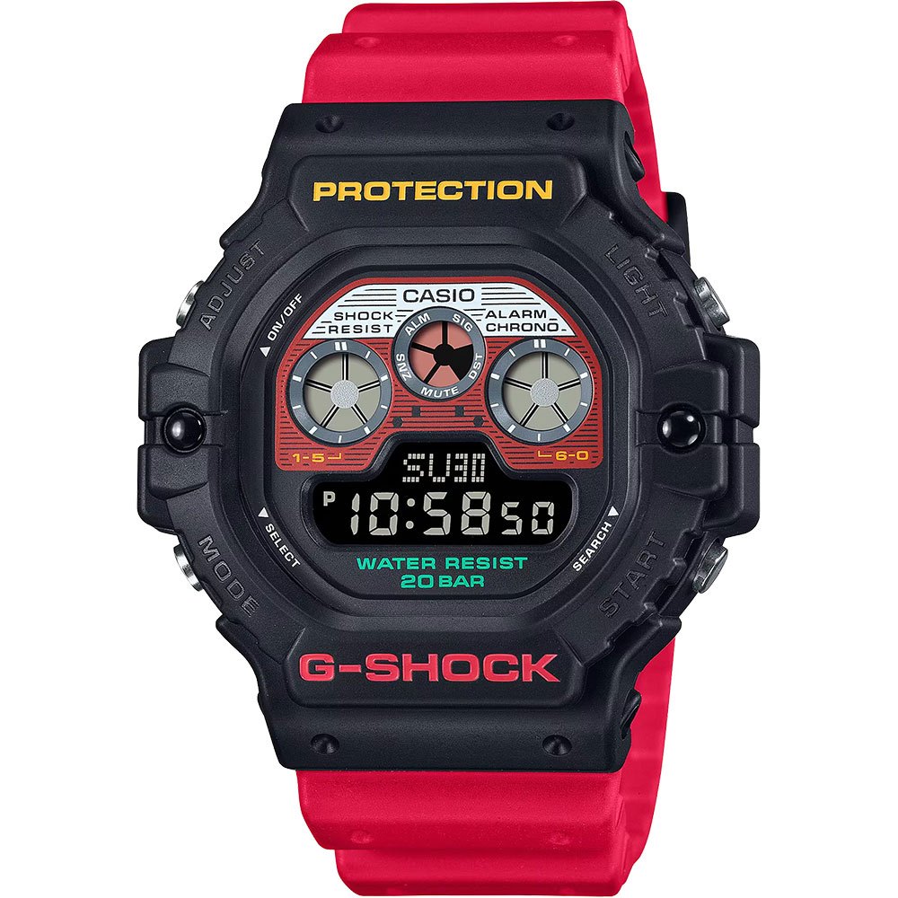 CASIO 卡西歐 G-SHOCK 復古錄音帶系列手錶 DW-5900MT-1A4, , large