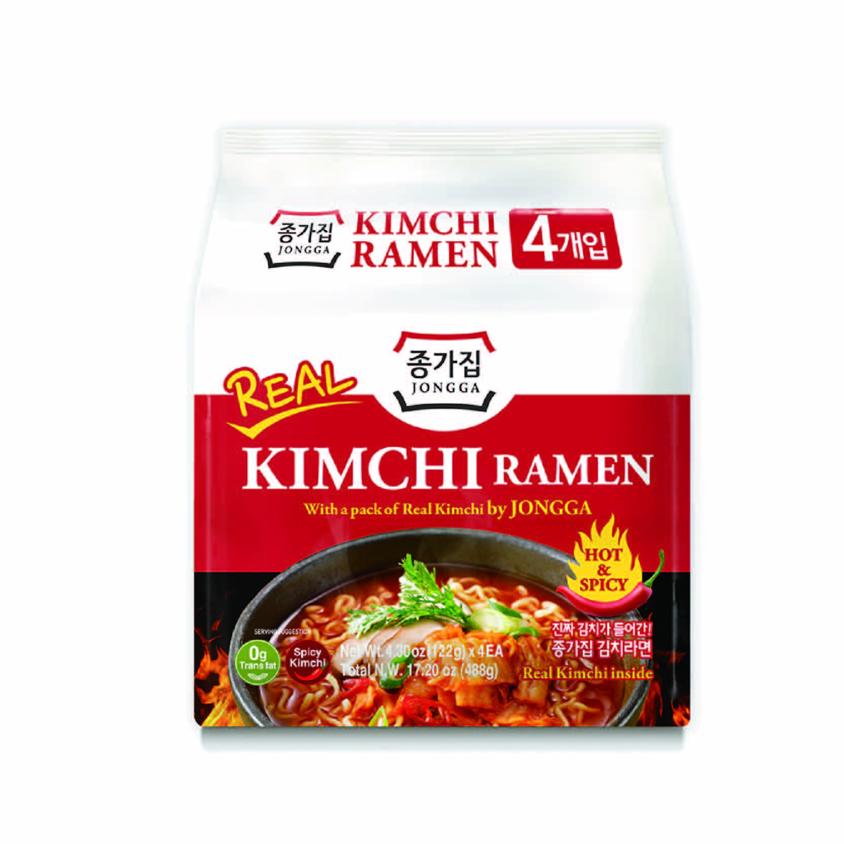 [敬永食品]宗家府-泡菜拉麵袋裝488g, , large