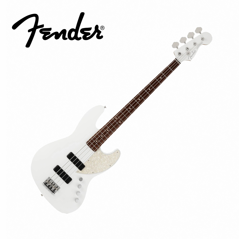 Fender MIJ LTD Elemental J Bass HH RW NWT 日廠 白色 限量電貝斯【敦煌樂器】, , large