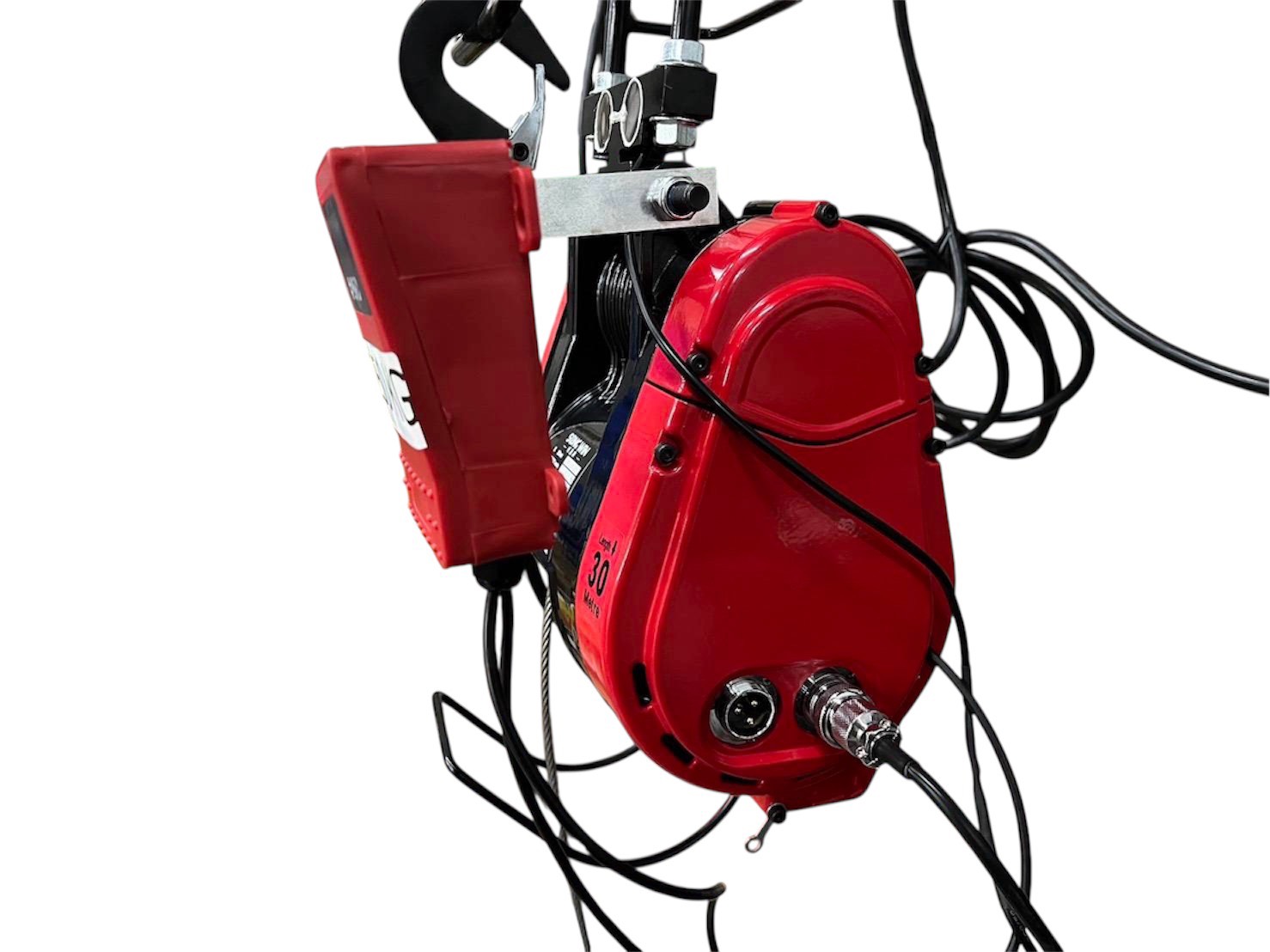 WIN五金 松盈牌 SONG WIN  電動吊車<200NS*30M一般型+過負載-線控> 捲揚機 過負載 電子吊秤 電動絞盤, , large
