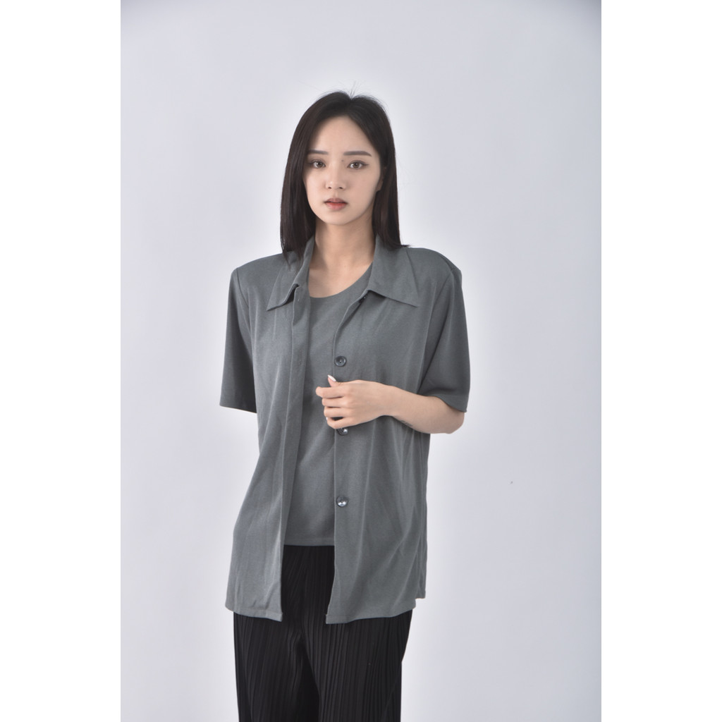 (2XL) 灰色套裝二手衣, , large