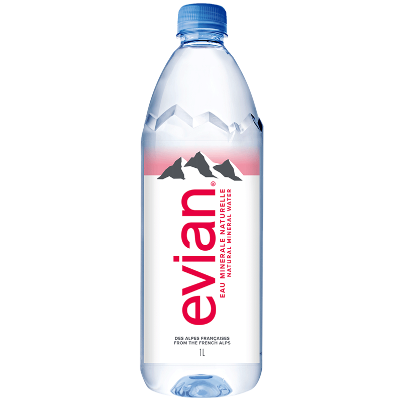 Evian依雲礦泉水1000ml, , large