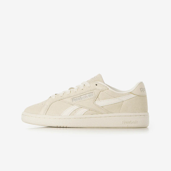 Kixpress-Reebok Club C Grounds Uk 女 運動休閒鞋 舒適 穿搭 米 白 [100220809], , large
