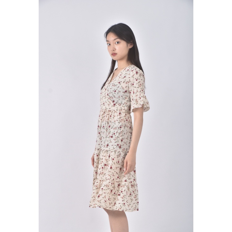 (S) yoe fashion質感黃色洋裝二手衣, , large