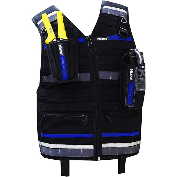 【Niche 樂奇】工具收納袋 鉗袋 腰包 腿袋  TL-6218 不含工具/腰帶背心, , large